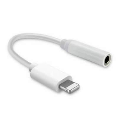Nova Sound Lightning to 3.5 mm Audio Headphone Adaptor - Nova Sound Black image 1