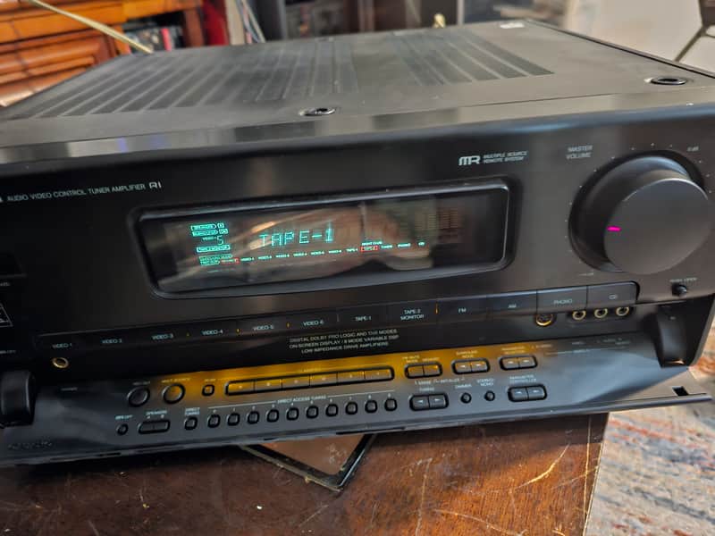 Onkyo integra receiver Tx-sv919THX 1990s - Black | Reverb