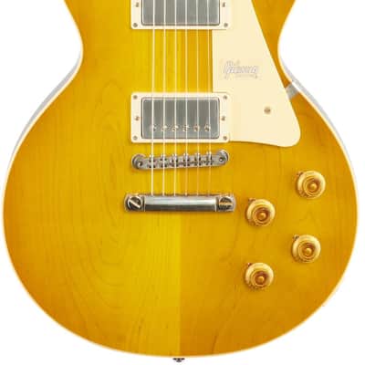 Gibson Custom Shop 1958 Les Paul Standard Reissue Electric Guitar, Lemon Burst image 2