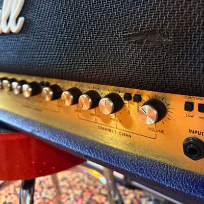 Marshall 6100 30th Anniversary Series 3-Channel 100-Watt Guitar Amp Head 1992 - 1997 - Blue Rare Edition image 7