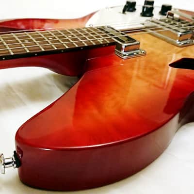 Tokai RockinBetter RG330 Fireglo Cherry Sunburst 'Rick Copy' image 9