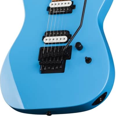 Dean MD24 Floyd Electric Guitar, Roasted Maple Fingerboard, Vintage Blue image 3