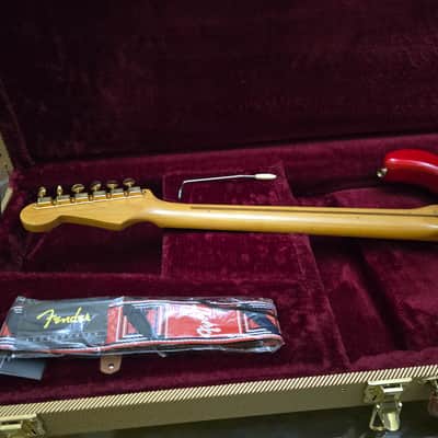 Rare! 1993 Fender Japan Custom Edition 50's Stratocaster ST57G Charcoal Red image 19