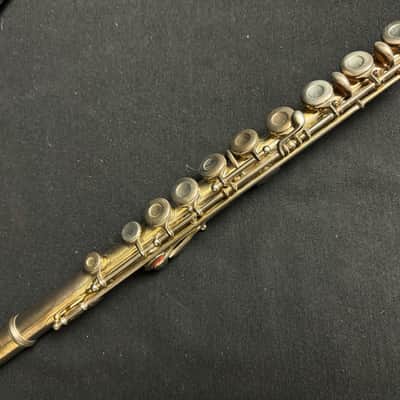 Wm. S Haynes Sterling Silver Flute, LP CL G#, 1924 image 2