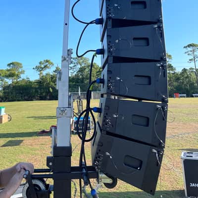JAH Professional Mobile Line Array PA System / Complete / Great Condition / Church-Owned image 1