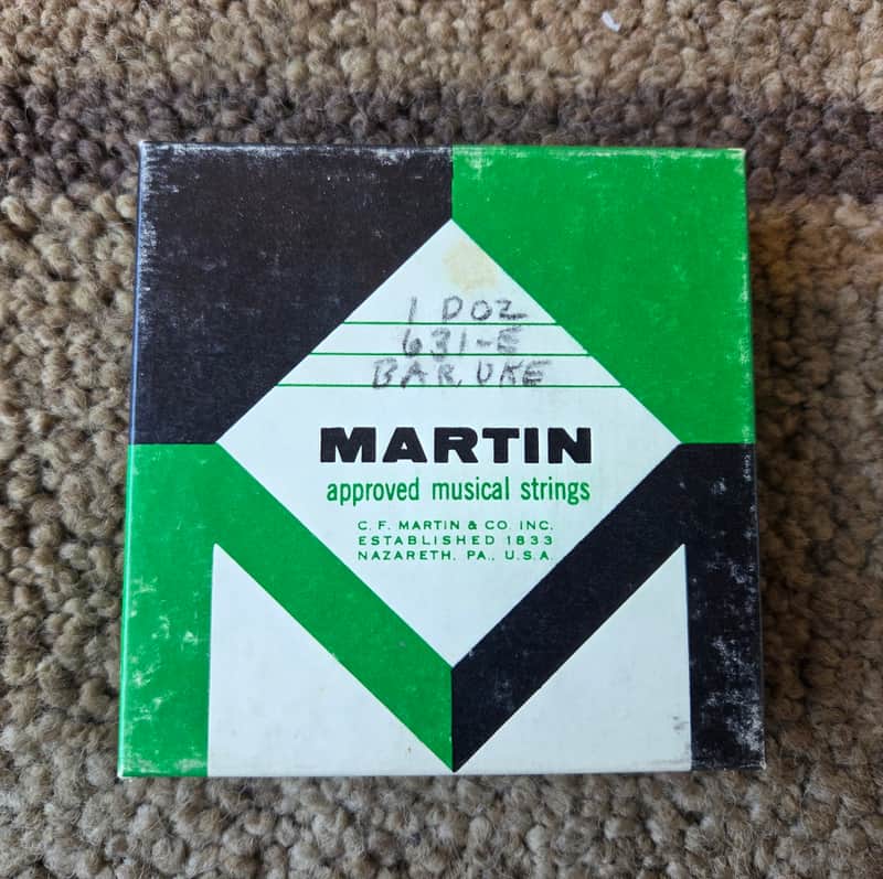 Vintage 1960's Martin String Box! Rare, Original Case Candy! image 1