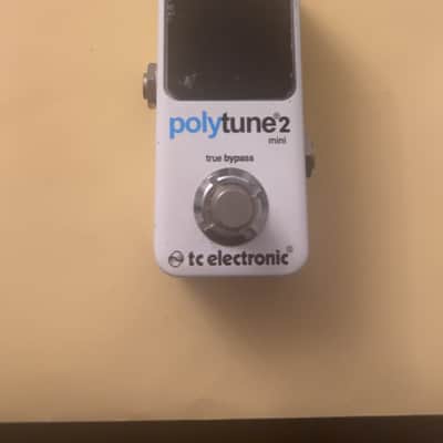 TC Electronic Polytune 2 Mini Poly-Chromatic Tuner Pedal | Reverb