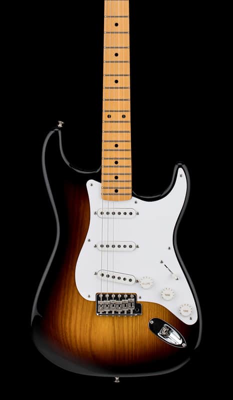 Mint Fender Custom Shop Limited Edition 70th Anniversary 1954 Stratocaster Time Capsule Package - Wide Fade 2 Tone Sunburst #5038 image 1