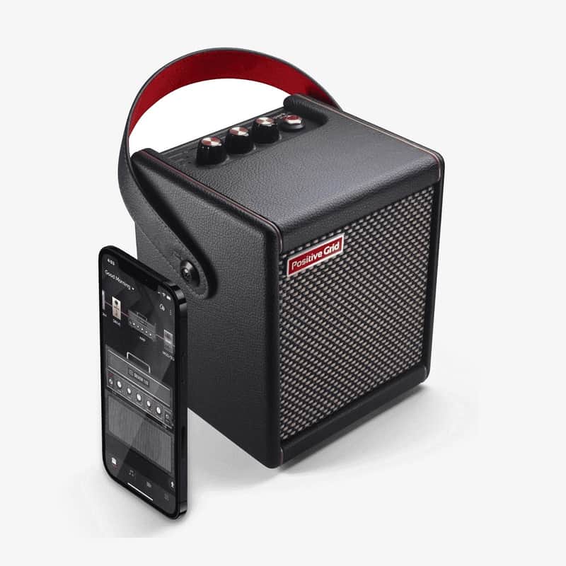 Positive Grid - Spark MINI 10-Watt Portable Smart Guitar Amp & Bluetooth Speaker