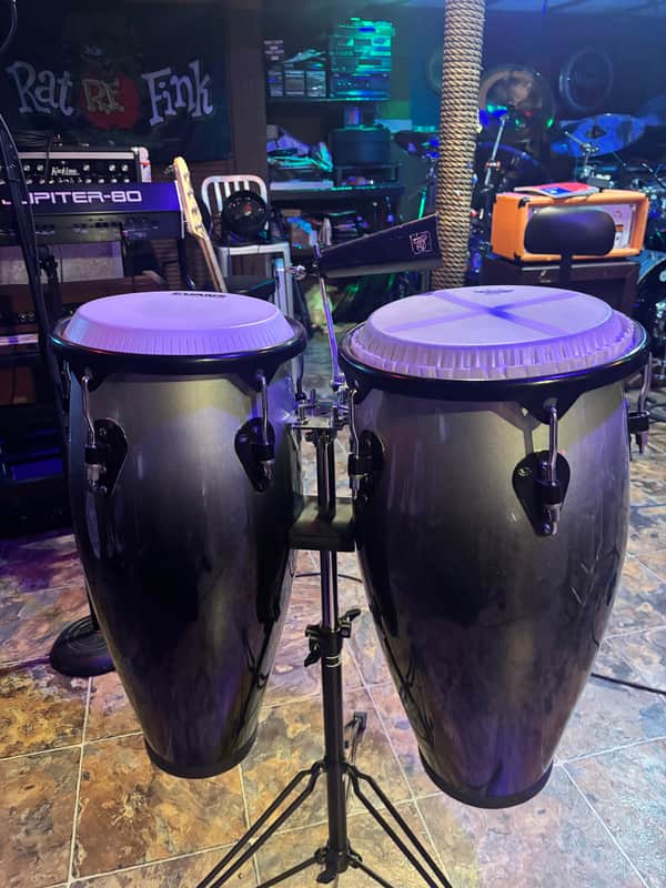 Pearl Primero Conga 2 Piece with Stand and Cowbell image 1