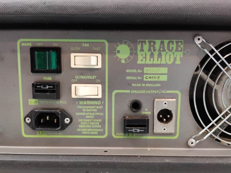 Trace Elliot AH250 GP11 UV 250W Vintage Bass Head | Reverb