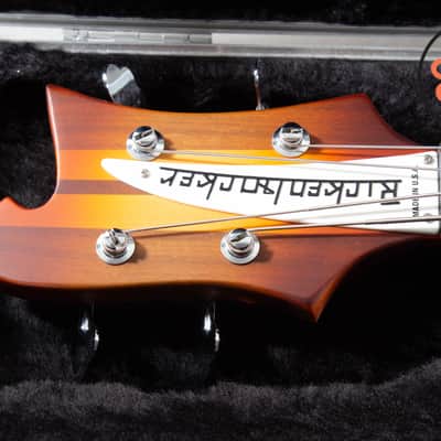 2023 Rickenbacker 4003 Satin Autumnglo | Checkerboard Binding | OHSC | Rare image 3