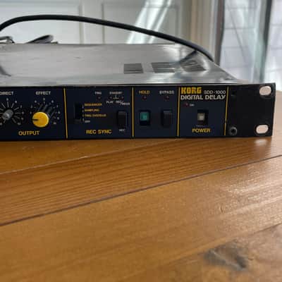 Korg SDD-1000 - 80s Vintage Digital Delay Rack Unit 230V - Chorus / Modulation image 4