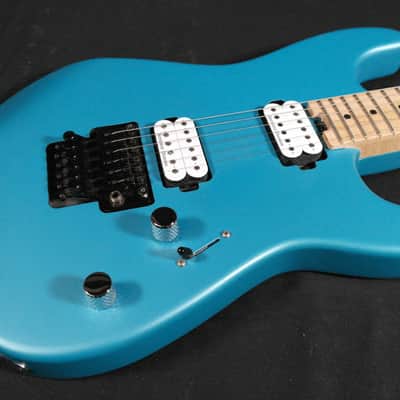 Charvel Pro-Mod San Dimas Style 1 HH FR Maple Fingerboard - Matte Blue Frost image 1