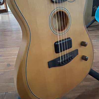 Fender Acoustasonic Standard Telecaster  2025 - Aged Natural / 4lbs. 10.5oz. #IWF25002501 image 4