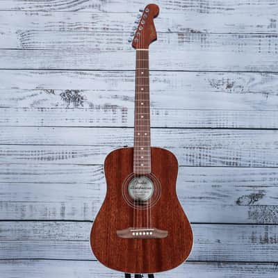 Fender California Standard Redondo Mini | Natural Sapele image 3