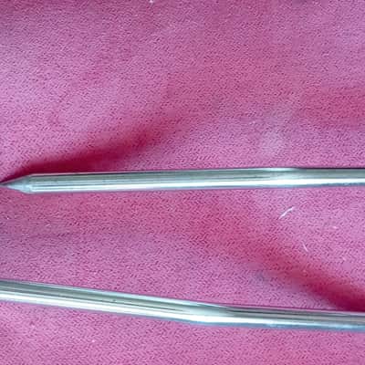 Ludwig Bass Drum spurs Early 70's - Chrome image 2