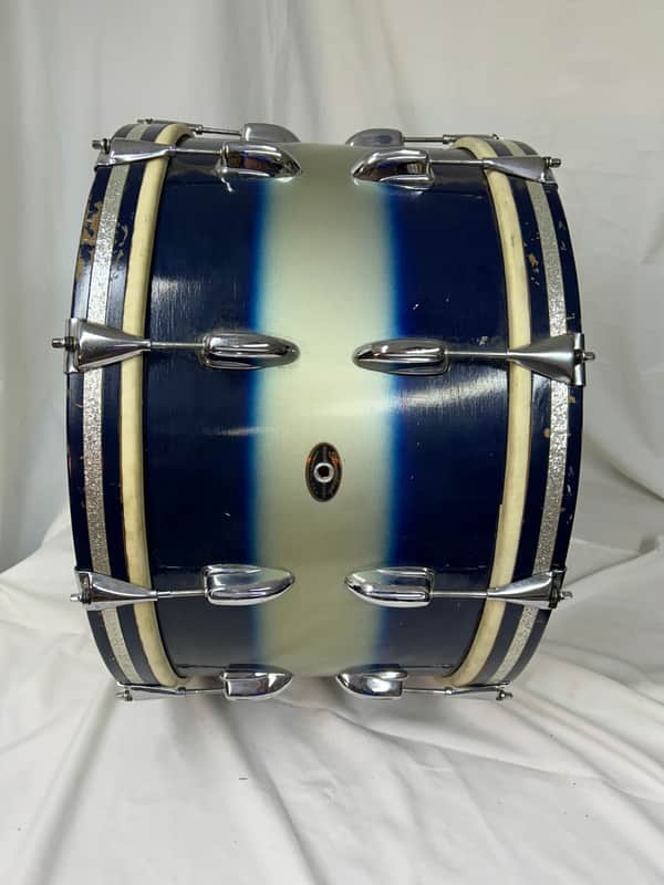 Slingerland Duco 1961 - Blue/ Silver Duco Finish image 1