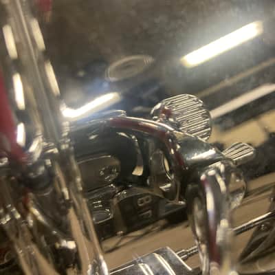 B Stock Ludwig LB402B Brass Edition Supraphonic 6.5x14" 10-Lug Snare Drum 1994 - 2019 - Chrome-Plated image 2