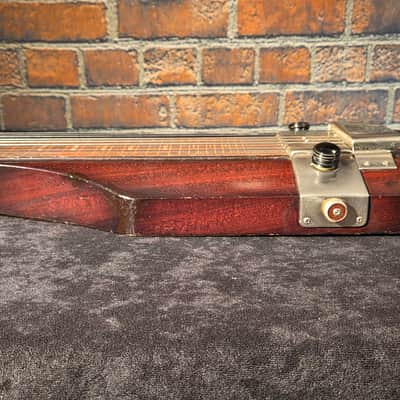 Vintage 1930s Dobro Lap Steel Electric Guitar w/ Original Chipboard Case image 9