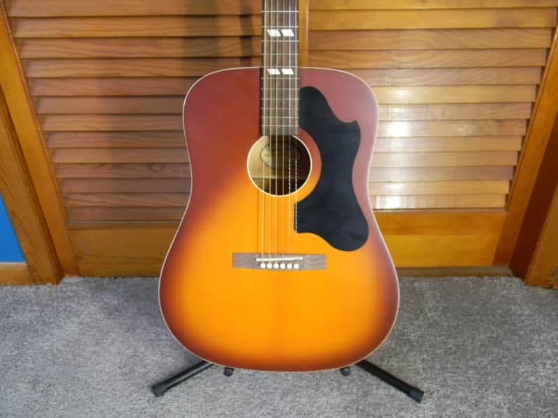 2020 Recording King Dirty 30's 7 Series Dreadnought Guitar Matte Tobacco Sunburst Brand New image 1