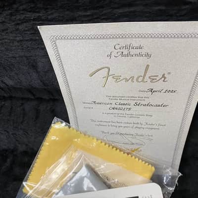 Fender Classic Stratocaster Custom Shop 1995 image 16