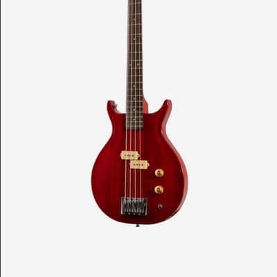 Washburn SB4R Wing Series Scavenger Electric Bass w/Gigbag, Trans Red image 14