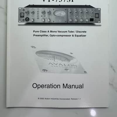 Avalon VT-737sp Tube Channel Strip - Silver image 6