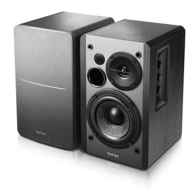 Edifier R1280DB Powered Bluetooth Bookshelf Speakers - Optical Input - Black image 2