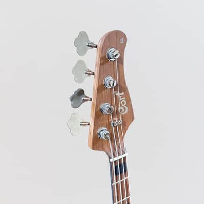 Cort GB-Modern 4 String Electric Bass Guitar - Open Pore Charcoal Gray image 6