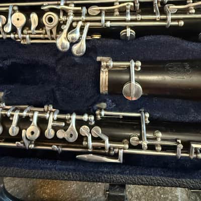Conn brand wood Oboe with case. Made In USA image 3