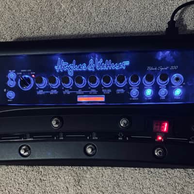 Hughes & Kettner Black Spirit 200 Floor 4-Channel 200-Watt Solid State Pedalboard Guitar Amp 2020 - 2021 - Black image 1