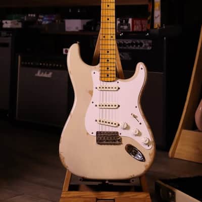 Fender Eric Johnson Signature Blonde White 2007 Custom relic image 2