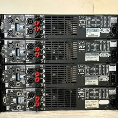 QSC PL224 PowerLight 2 Series 2400W Professional Power Amplifier (One)#6016C THS image 4