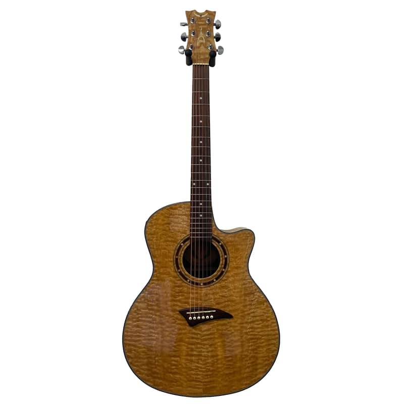 Dean EGA-GN Exotica Quilted Ash Electro Acoustic Guitar Pre-Owned image 1