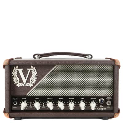 Used Victory VC35 The Copper Guitar Amplifier Head, Wooden Sleeve, 30 Watts image 2