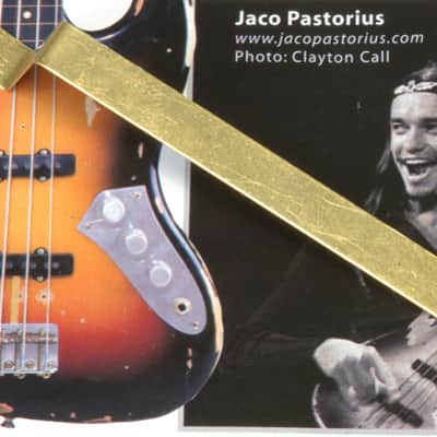 Genuine Fender Jazz Bass Bridge Grounding Strap For Vintage Models 0019658000. image 1