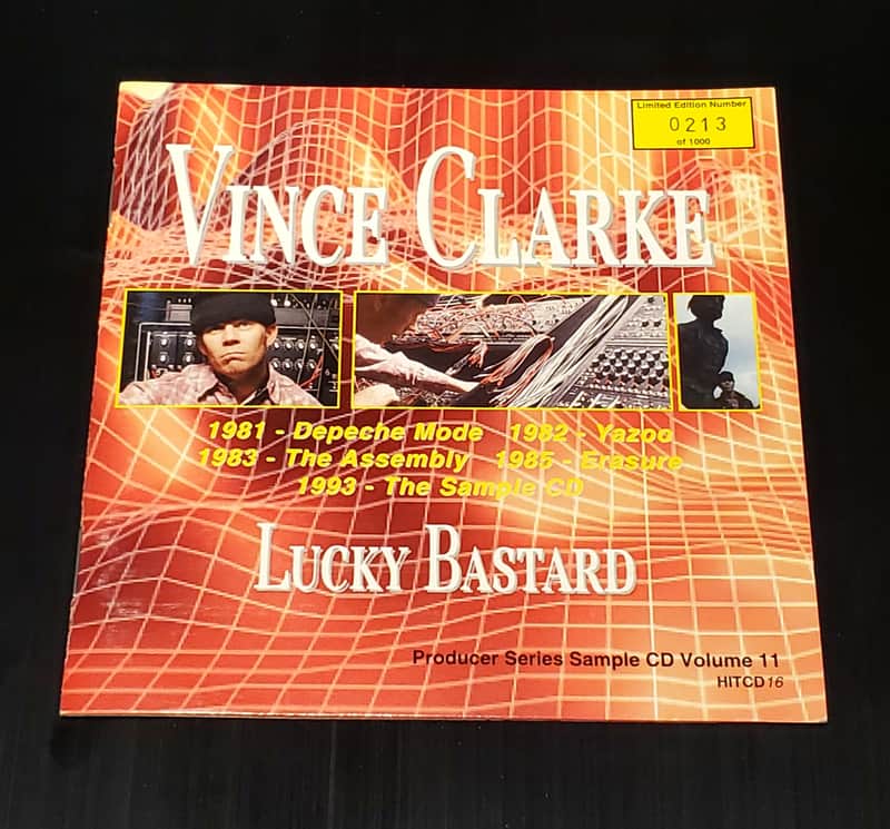 Vince Clark - Lucky Bastard HITCD 16 image 1