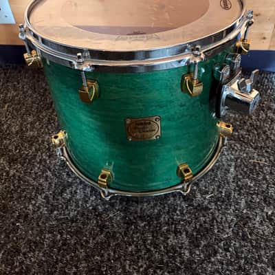Yamaha Maple Custom 14x12 Emerald Green image 5