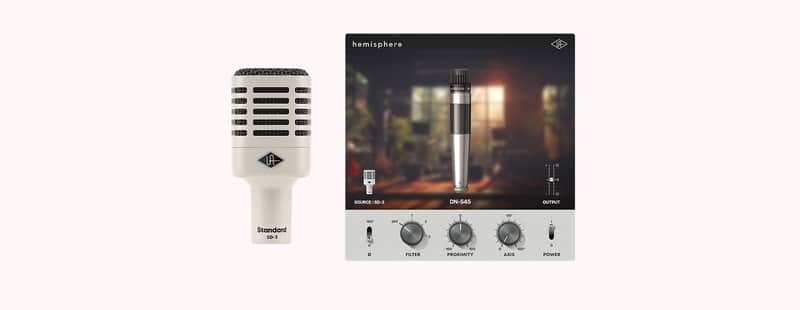 Universal Audio SD-3 Cardioid Dynamic Microphone with Hemisphere Modeling image 1