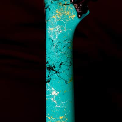 Washburn EC29 1989 - Turquoise image 19