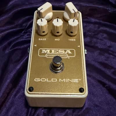 Mesa Engineering Gold Mine Overdrive Pedal – Excellent Condition with Original Box & Docs image 1