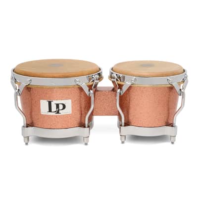 LP Martin Cohen Traditional Fiberglass Champagne Sparkle Bongos image 2