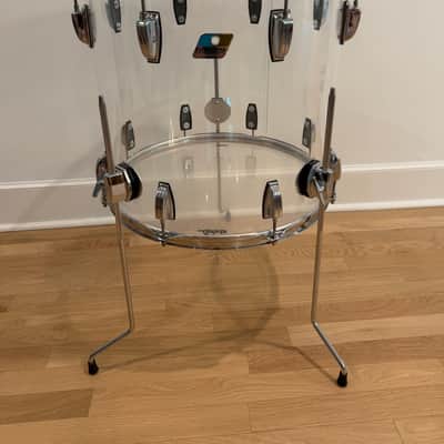 Ludwig Clear Vistalite 18” floor tom image 1