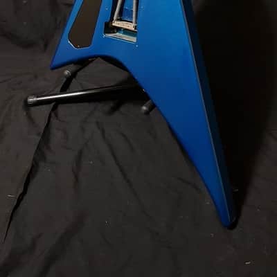 Kramer Vanguard 1980s Blue Metallic image 14