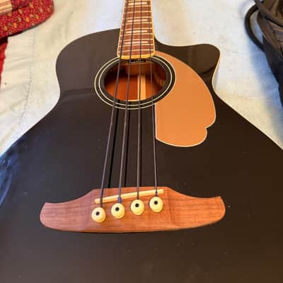 Fender Kingman Bass SCE Acoustic / Electric Bass 2010s - Sunburst image 6