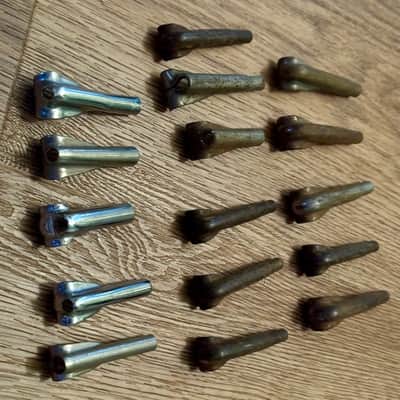 Ludwig Lot of 16 Vintage Bass Drum Claws Ludwig Slingerland Etc image 3