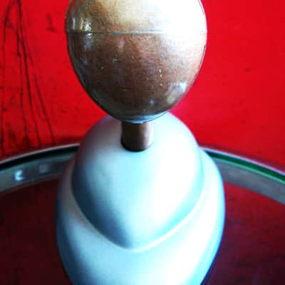 Vintage RARE 1950's Ampro 18502 / E.V 950 crystal microphone w Shure S-36 stand image 12