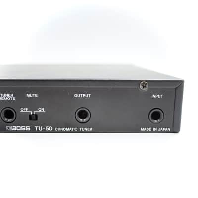 Boss Pro TU-50 Chromatic Tuner Made in Japan Rack Unit ZD60310 image 7