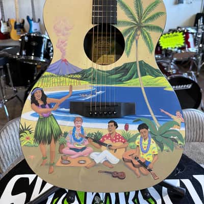 Martin Limited Edition 2002 Hawaiian Auditorium #51 of 500 W/Hardshell Case image 1